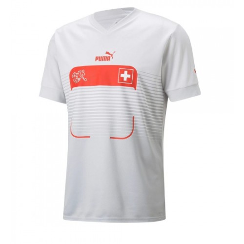 Švicarska Breel Embolo #7 Gostujuci Dres SP 2022 Kratak Rukavima